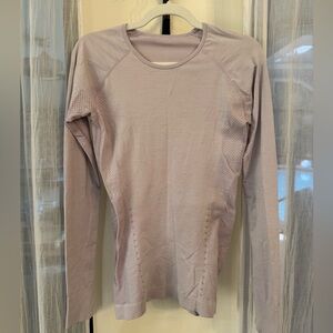 Sweaty Betty Lilac Long Sleeve Women's Top